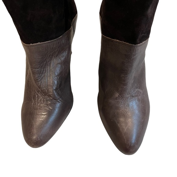 Gianni Bini Vintage Leather Knee High Boots - Picture 5 of 13